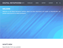 Tablet Screenshot of digital-metaphors.com